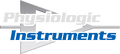 Physiologic Instruments Logo in White and Blue