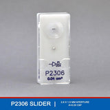 The P2306 Ussing Chamber Slider offers a solution for researchers working with small, delicate tissue samples, such as mouse trachea, in high-resolution electrophysiological studies. With a compact 2.8 x 1.5 mm frame and a carefully calibrated aperture area of 0.040 cm², this chamber slider enables researchers to obtain accurate, controlled measurements of ion transport, tissue permeability, and other physiological parameters from a precisely defined tissue area.  The P2306 Ussing Chamber Slider offers a solution for researchers working with small, delicate tissue samples, such as mouse trachea, in high-resolution electrophysiological studies. With a compact 2.8 x 1.5 mm frame and a carefully calibrated aperture area of 0.040 cm², this chamber slider enables researchers to obtain accurate, controlled measurements of ion transport, tissue permeability, and other physiological parameters from a precisely defined tissue area.
