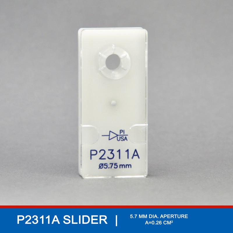 The P2311A EasyMount Ussing Chamber Slider is a precision-engineered tissue holder for the EasyMount P2300 Ussing Chamber System, designed with a 5.75 mm circular aperture (0.26 cm²) and equipped with mounting pins. This configuration stabilizes tissues like mouse intestine and bladder, providing a larger exposed area ideal for studies requiring comprehensive sampling.  The P2311A EasyMount Ussing Chamber Slider is a precision-engineered tissue holder for the EasyMount P2300 Ussing Chamber System, designed with a 5.75 mm circular aperture (0.26 cm²) and equipped with mounting pins. This configuration stabilizes tissues like mouse intestine and bladder, providing a larger exposed area ideal for studies requiring comprehensive sampling.