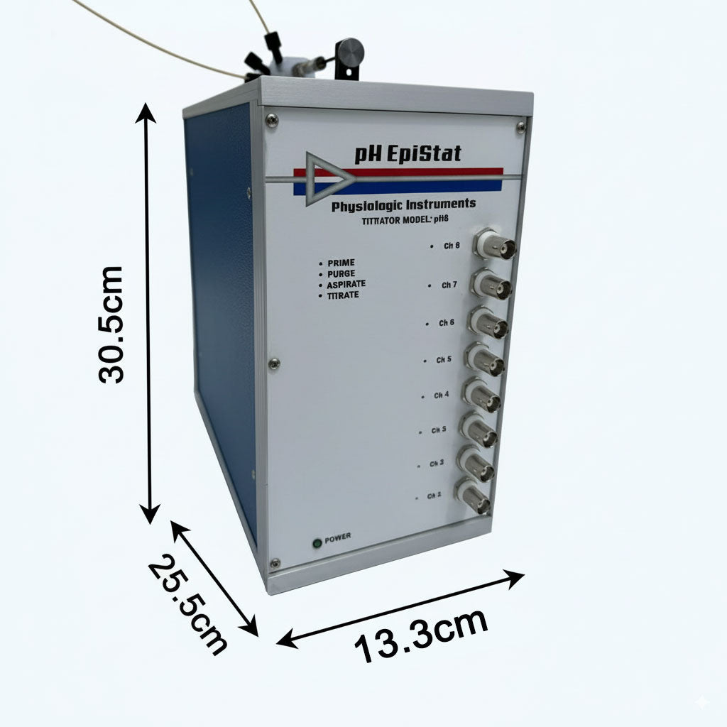 pH EpiStat Tritrator Dimensions