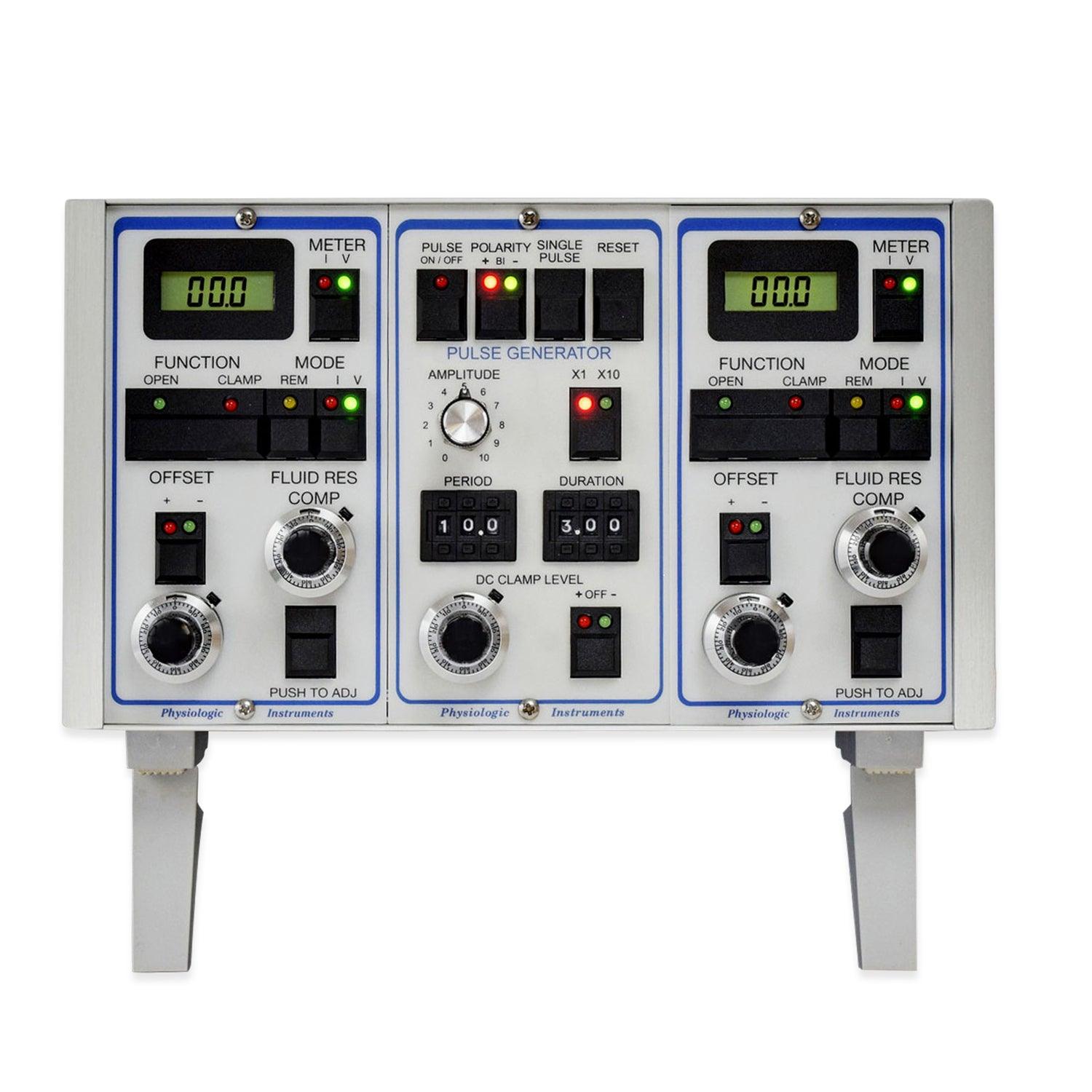 The VCC MC2 Voltage Current Clamp is a modular two-channel voltage/current clamp with clamp channels