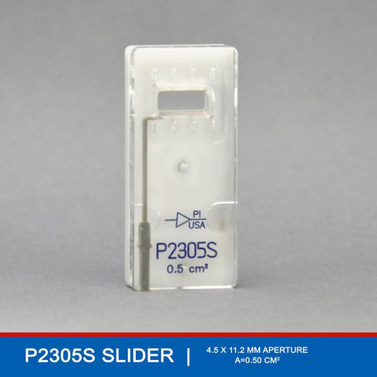 The P2305S Ussing Chamber Slider is purpose-built for physiological studies involving larger, elongated tissue specimens, such as those from rat, guinea pig, or rabbit intestine. With a 4.5 x 11.2 mm aperture and a 0.5 cm² exposure area, this slider provides an expanded surface optimized for examining transport and barrier functions in larger tissue samples, with a supporting silver electrode built into the slider.