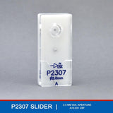 P2307 EasyMount Ussing Chamber Slider with Circular Aperture for Human Duodenum, Colon & Rectal Biopsies, by Physiologic Instruments