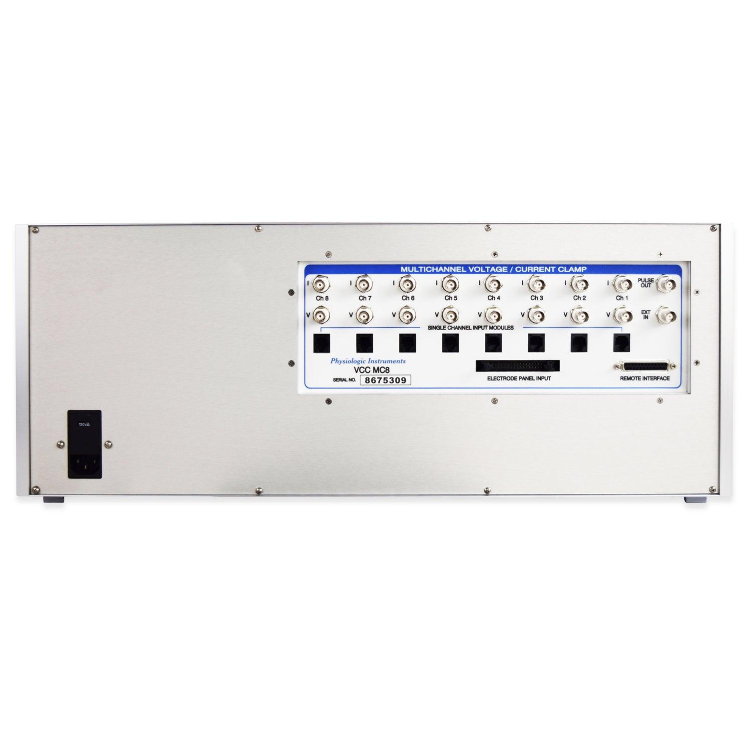 The VCC-MC8 is a Multi-Channel Voltage Current Clamp with OptiGain is a multi-channel voltage/current clamp designed to be a flexible tool for studying ion transport mechanisms by in vitro epithelial tissues. The voltage current clamp is used with our EasyMount Ussing Chamber System.